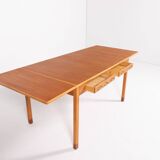 Table extensible par David Rosen pour Nordiska Kompaniet, Suède 1950