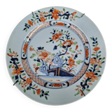 Assiette Compagnie des Indes décor Imari