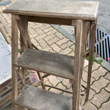 Vintage wooden stepladder