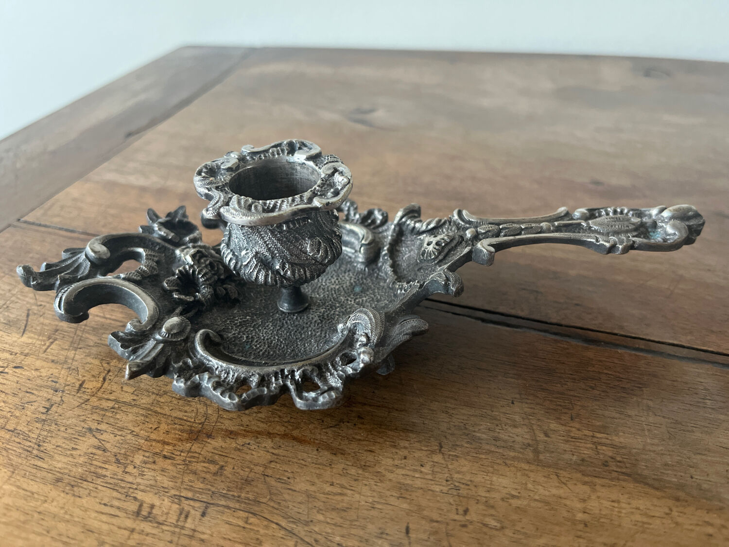 Bronze candle holder