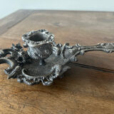 Bronze candle holder