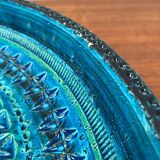 Large Rimini Blue bowl from the mid-century by Aldo Londi for Bitossi.