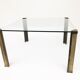 Bronze dining table T14 by Peter Ghyczy, 1970