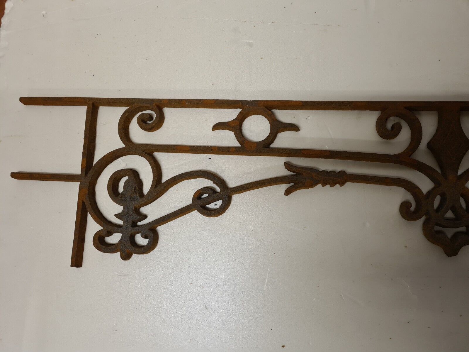 Cast iron balcony box