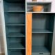 Vintage asymmetrical wardrobe