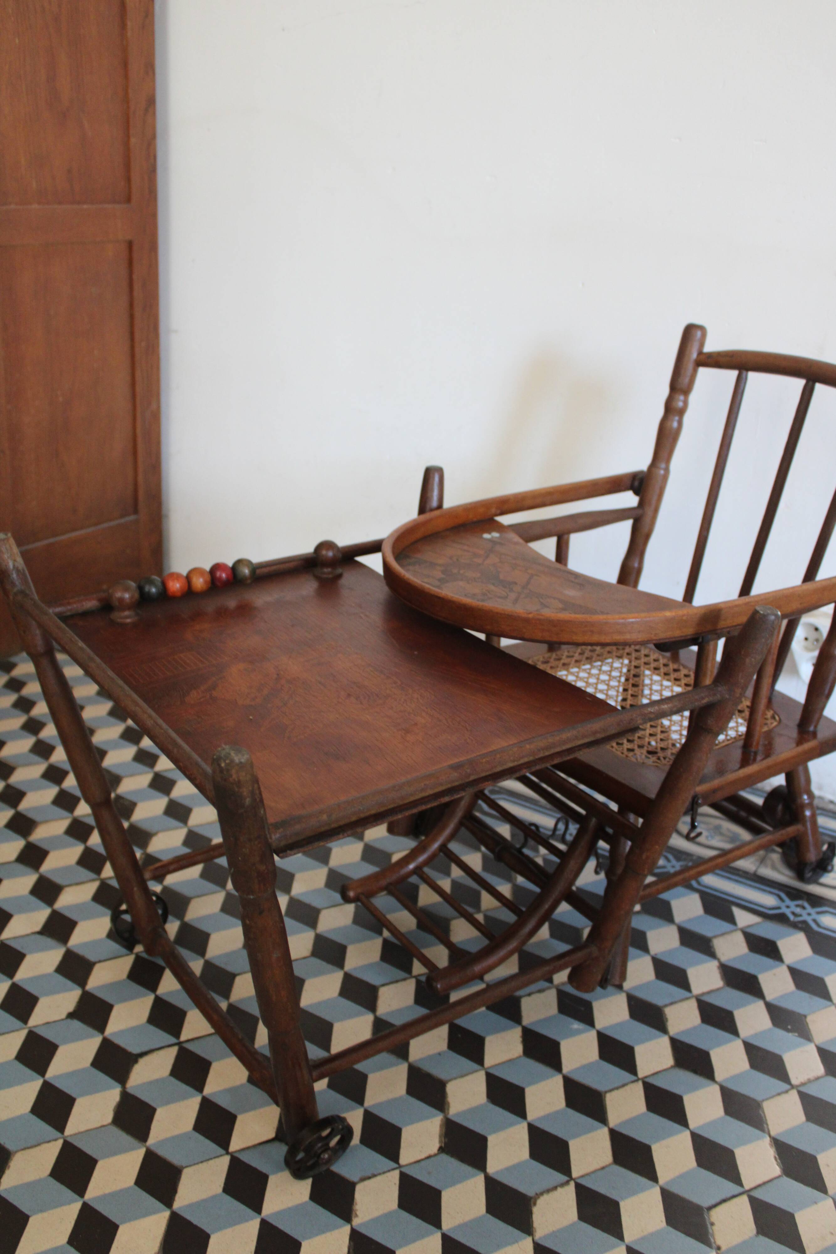 Baumann children's high chair