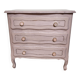 commode relookée vieux rose