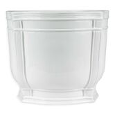 Cache-pot en faïence signé Christian Dior couleur blanc