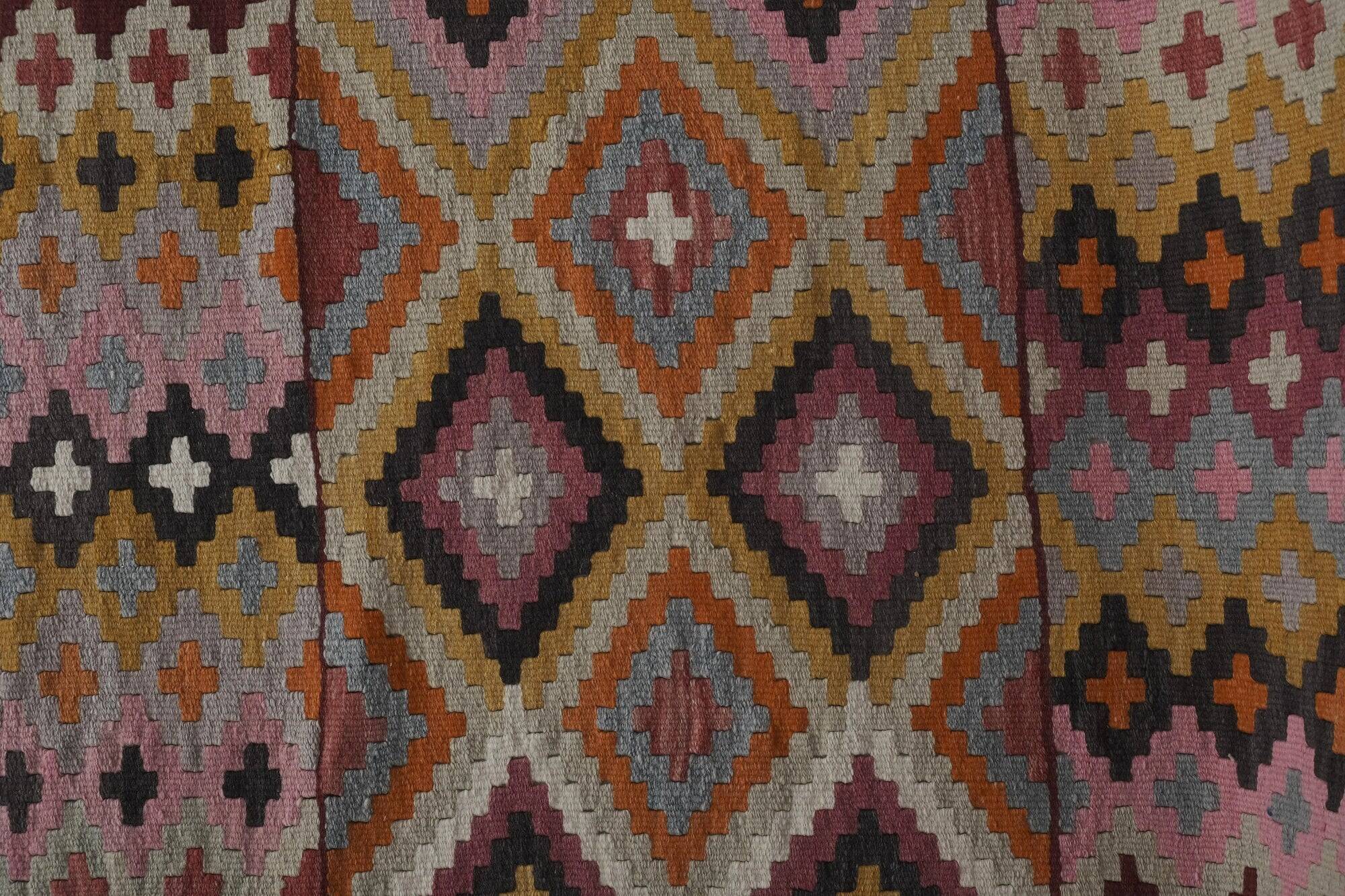 Vintage Turkish hallway rug 78x460 cm