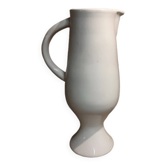 Large vintage ceramic pitcher