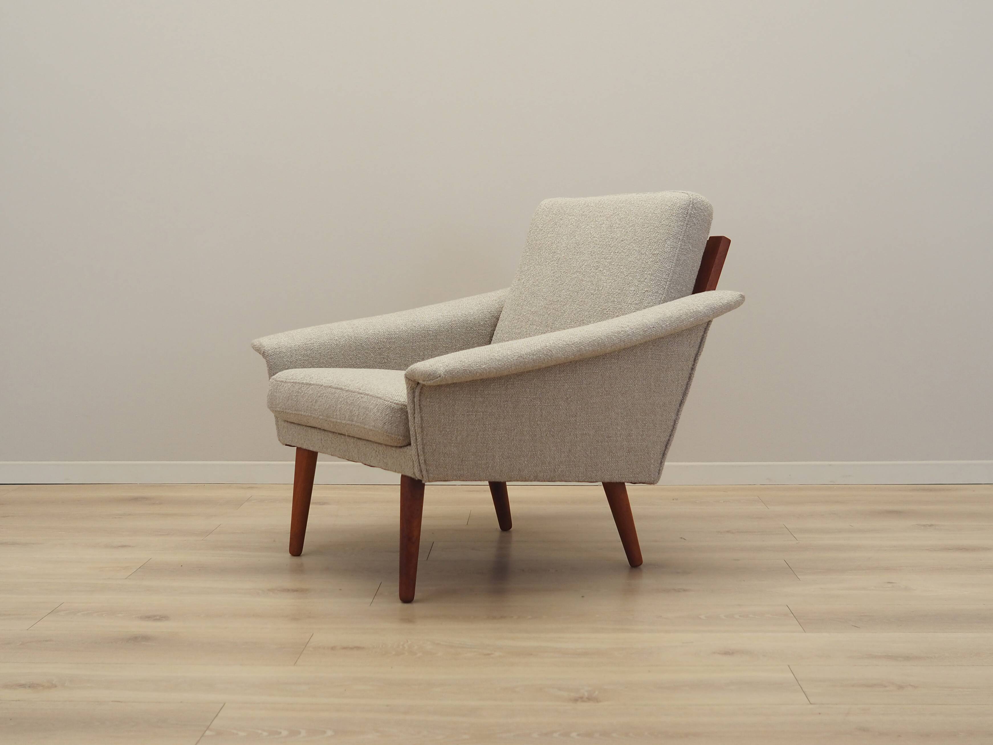 Teak armchair, Danish design, 1970s, production: Denmark
