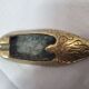 Brass slipper ashtrays, 1980