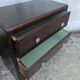 1950s chest of drawers in dark beech.
