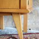Table de chevet bois blond