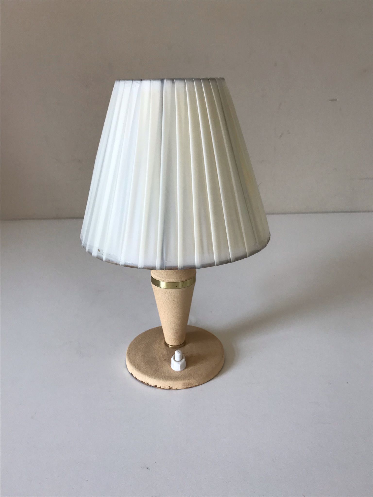 Lampe vintage années 60 aluminor
