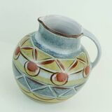 kroesselbach mid century VASE jug abstract pattern 1950s 60s