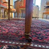 Grande table ovale en bois massif – style classique / maison de famill