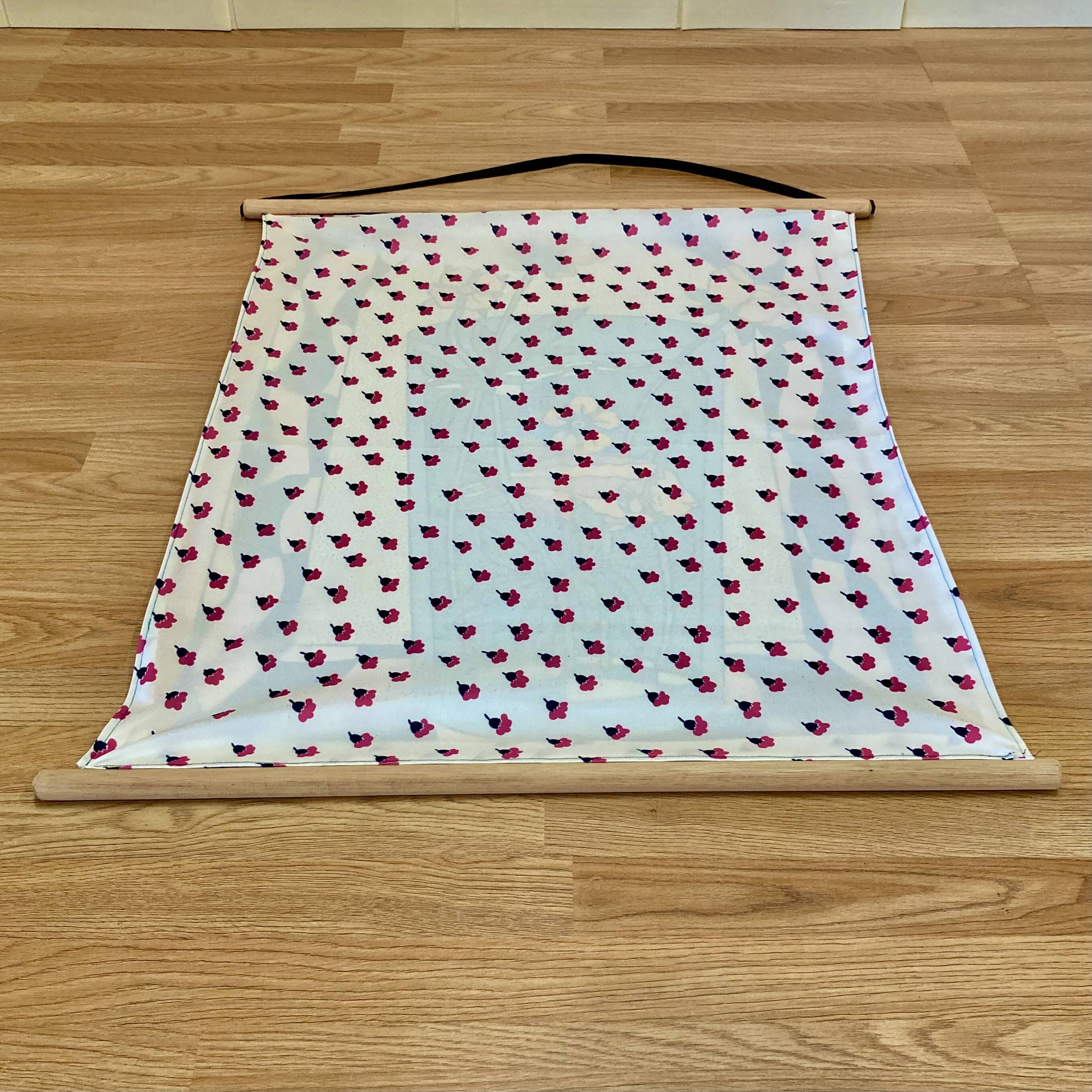 Large silk hanging decoration.