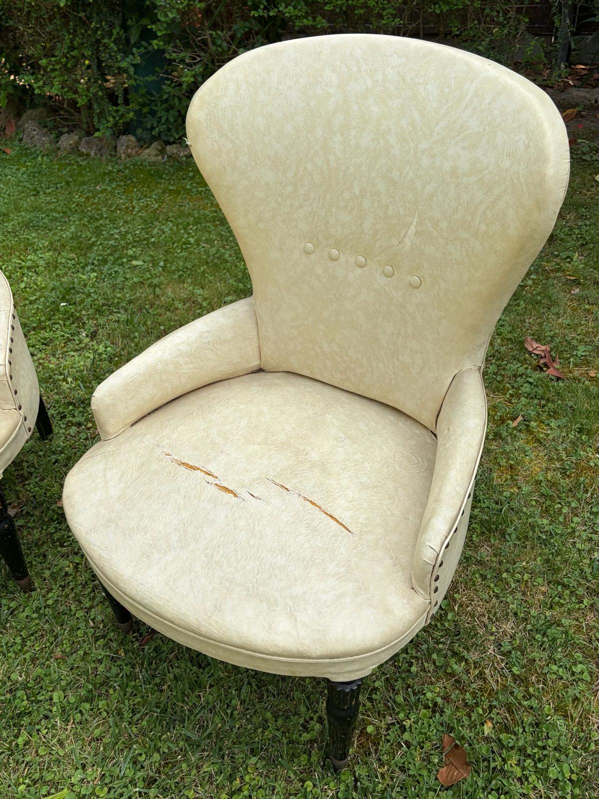 Coppia di poltroncine anni 50-70