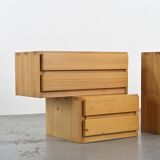 Ensemble de commodes par Maison Regain, années 70