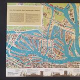 Map of Hamburg Harbour year 60