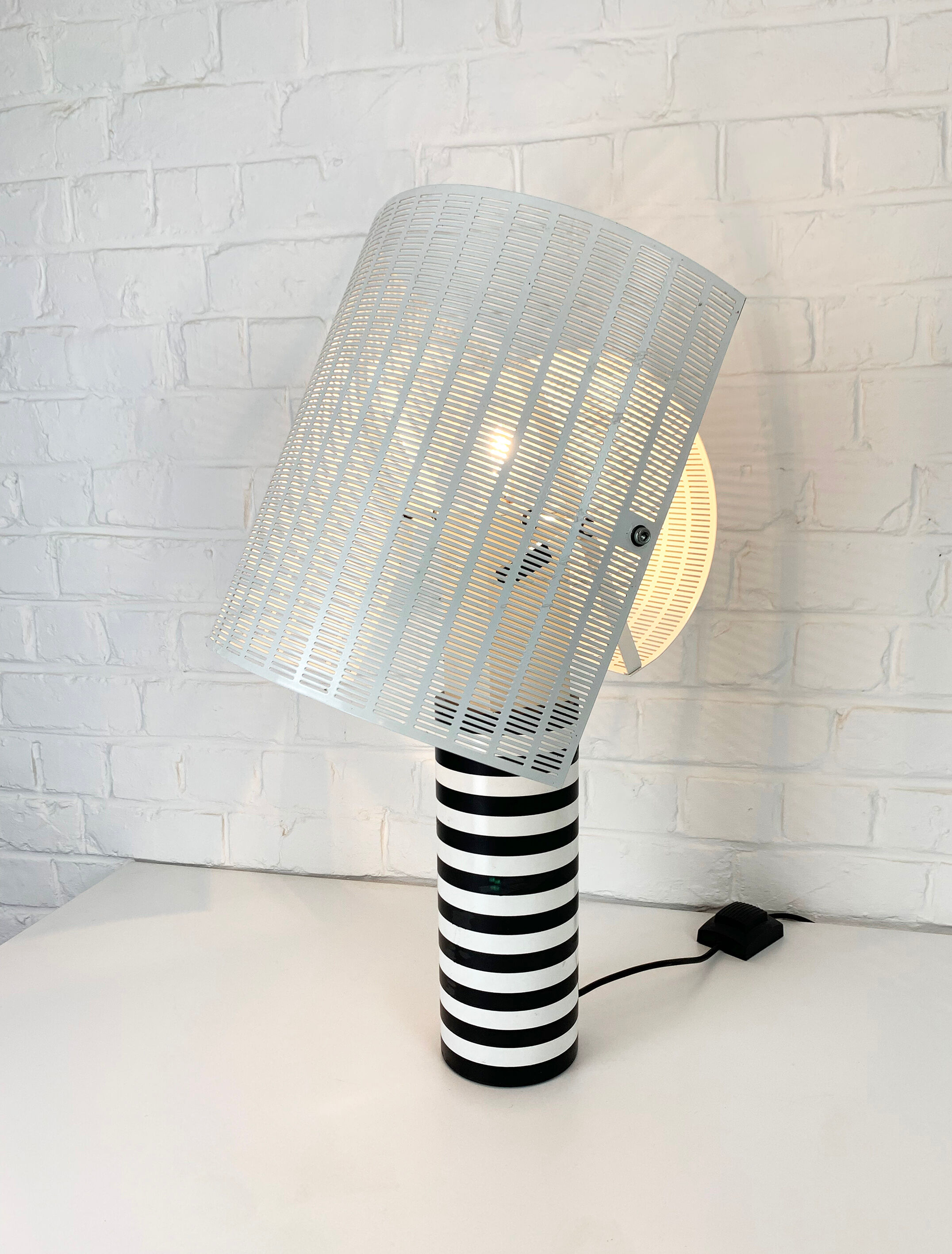 Table lamp Shogun Design Mario Botta for Artemide, 1980s