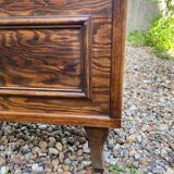 Old wooden planter