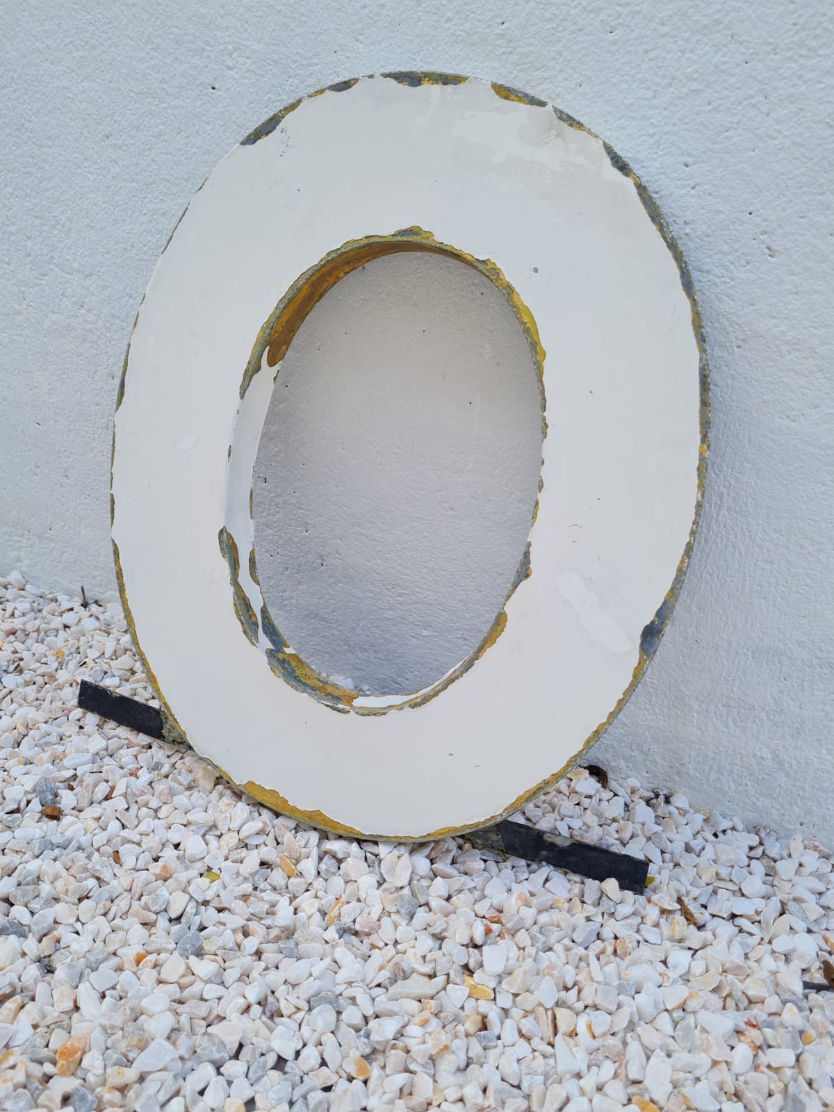 Letter old vintage sign