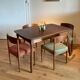 Vintage Scandinavian oak table "Mette"
