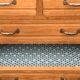 Buffet parisien vitré 1920 bois brut massif