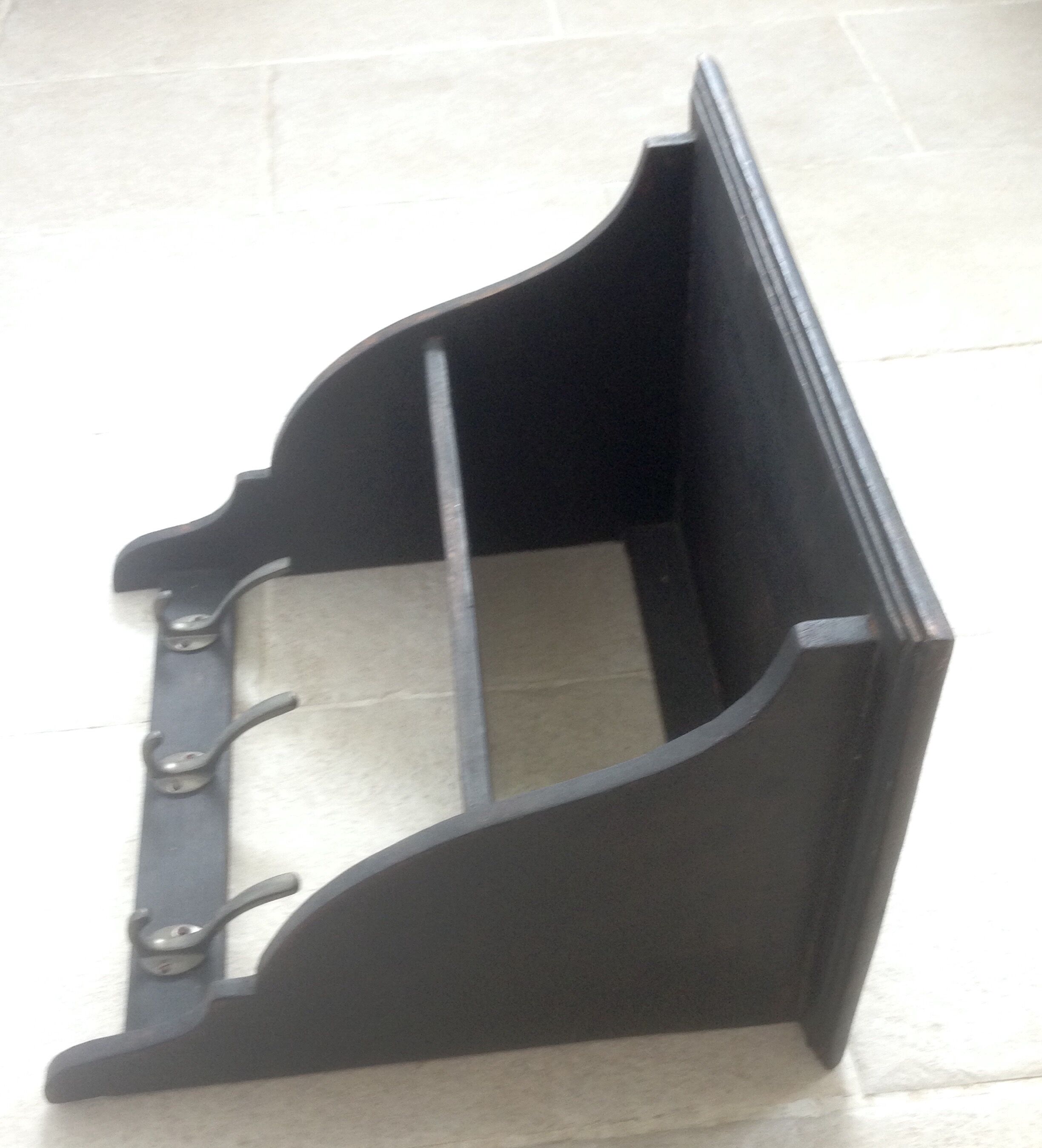 Shelf to double to three year 50 pegs