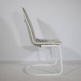 Cidue Cantilever Wire Chairs, Set of 6, 1970s
