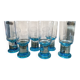 Vintage crystal glasses, 1970s, set of 6