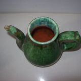 Signed ceramic teapot