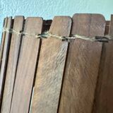 Large teak lamp from the 60s