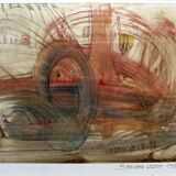 Lithograph 1/10 signed Bernard Ledein - 1986