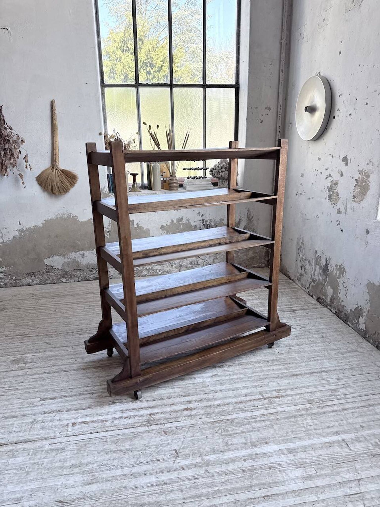 Old bakery shelf from the 1950s.