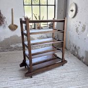 Old bakery shelf from the 1950s.