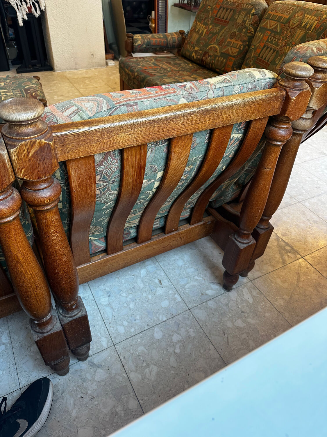 Salon modulable vintage années 50