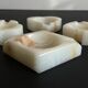 Vintage playing cards onyx ashtrays
