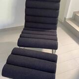 Fauteuil et repose-pieds