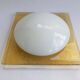 Large Murano glass wall or ceiling light from the 70s