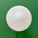 Vintage Art Deco globe wall light in white opaline.