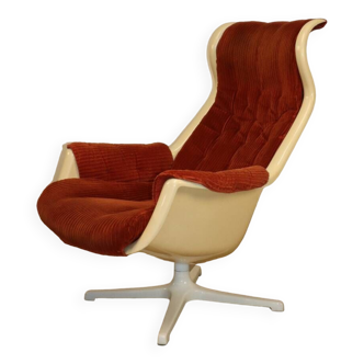 Fauteuil "Galaxy" Space Age par Alf Svensson pour Dux, 1970