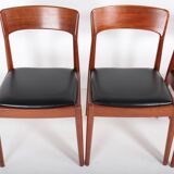 Set of 6 Model 26 chairs by Henning Kjaernulf - KS Korup Stolefabrik
