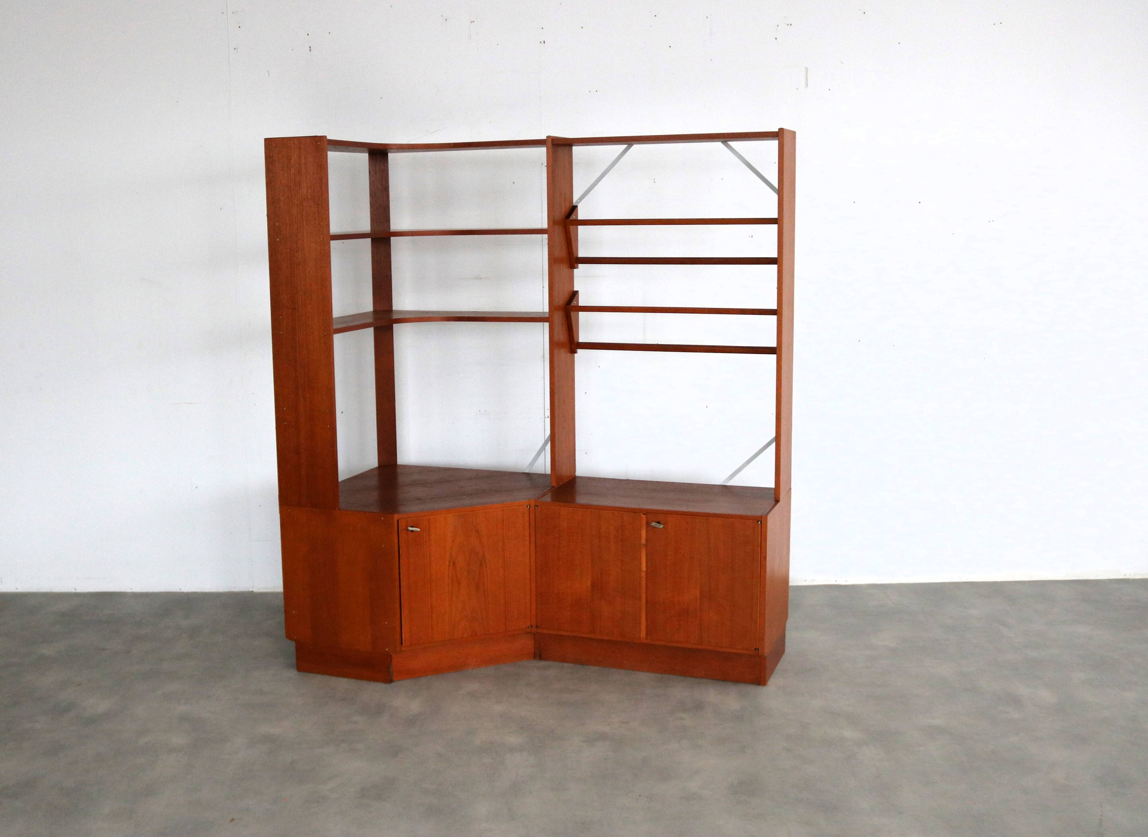 vintage store cupboard | bookcase | corner cupboard | Sweden