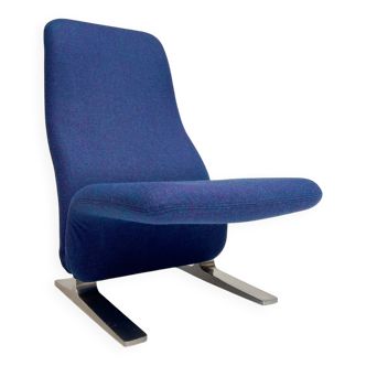 Reupholstered Artifort Concorde F780 armchair, 1960s