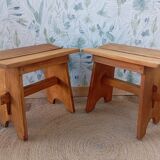 Oak stools