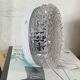 Small round wall lamp ceiling light transparent glass vintage fixture