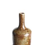 Vase bouteille en grès années 60